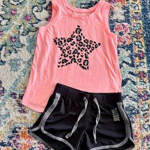 Justice Girls 2pcs Outfit Size S